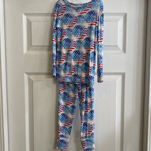 Dreamiere Dream Jamms Patriotic Kids Pajamas Set 4T